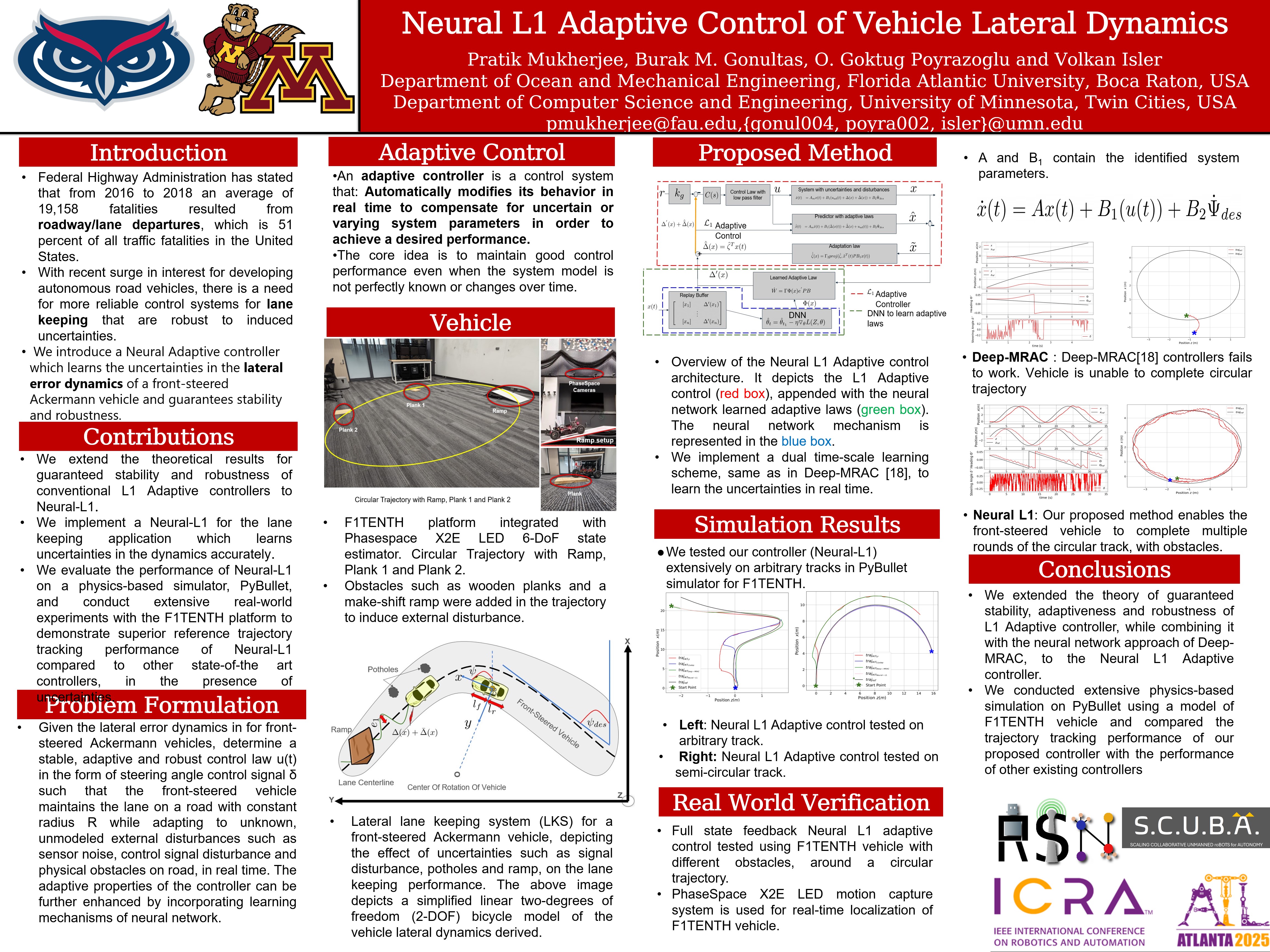 SCUBA Lab presented their work at ICRA 25 Atlanta, USA!